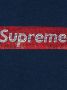 Supreme Hoodie met logo Blauw - Thumbnail 3