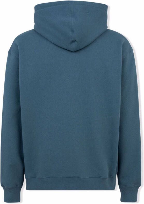 Supreme Hoodie met print Blauw