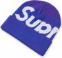 Supreme Muts met logo Blauw - Thumbnail 3
