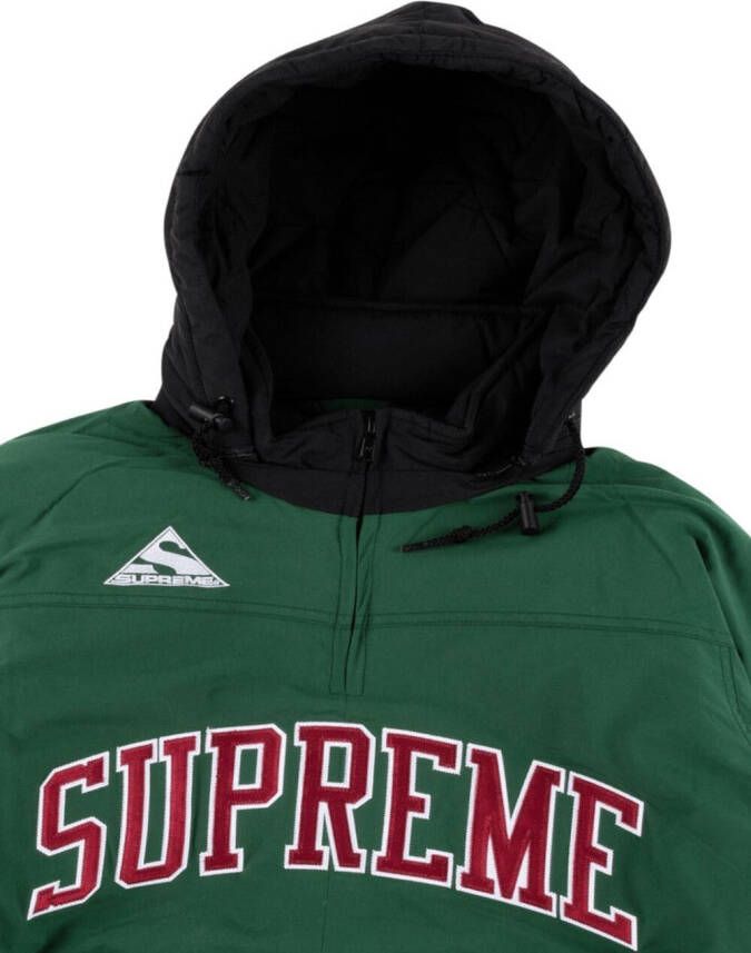 Supreme Puffy Hockey pullover jacket Groen