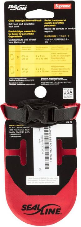 Supreme SealLine See kleine buidel Rood