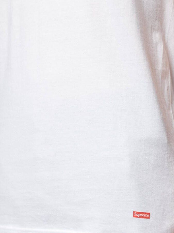 Supreme Set met T-shirts Wit