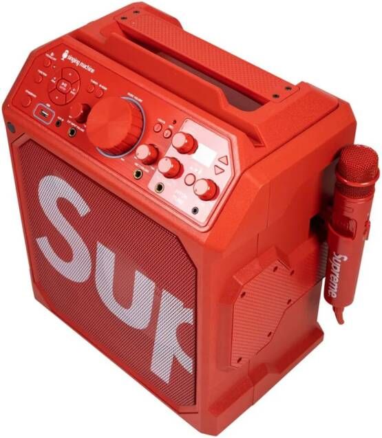 Supreme singing "Red US Plug" machine Rood