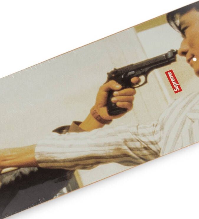 Supreme Skateboard met print Wit
