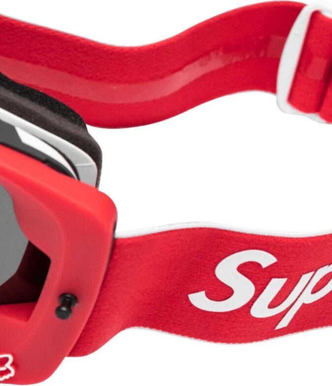Supreme Skibril met logoprint Rood