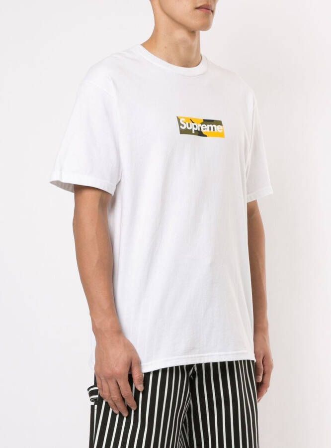 Supreme Brooklyn Box Logo T-shirt Wit