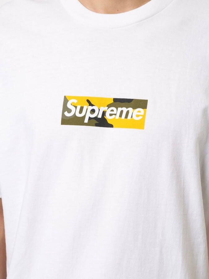 Supreme Brooklyn Box Logo T-shirt Wit