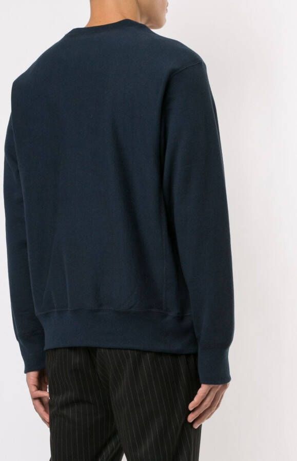 Supreme Sweater met logo Blauw
