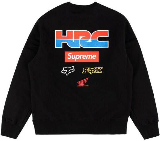 Supreme Sweater met print Zwart