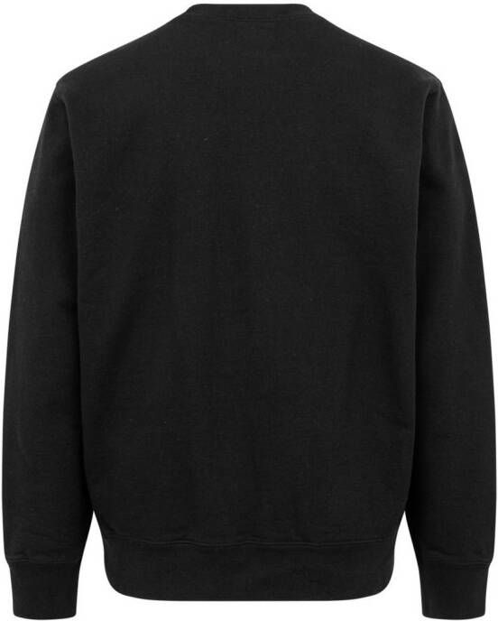 Supreme Sweater met ronde hals Zwart