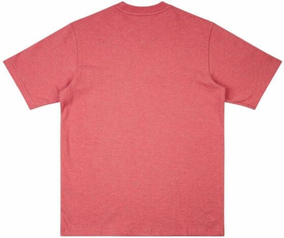 Supreme T-shirt met borstzak Rood