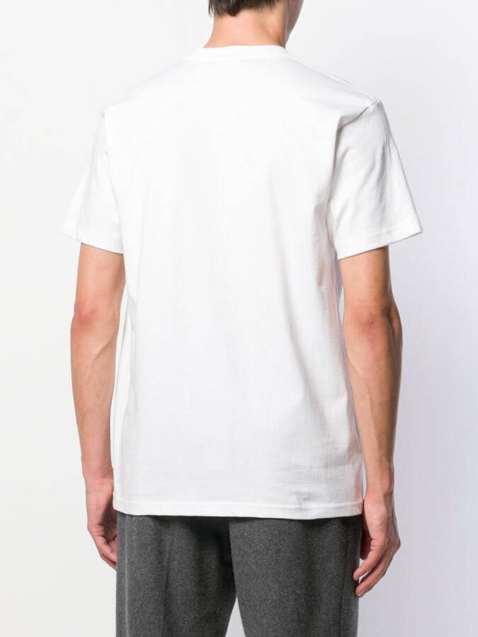 Supreme T-shirt met Gilbert & George print Wit