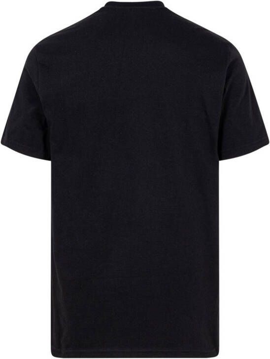 Supreme T-shirt met klassiek logo Zwart