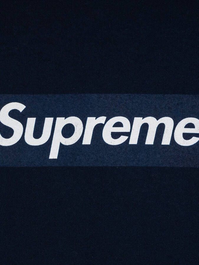 Supreme T-shirt met logo Blauw