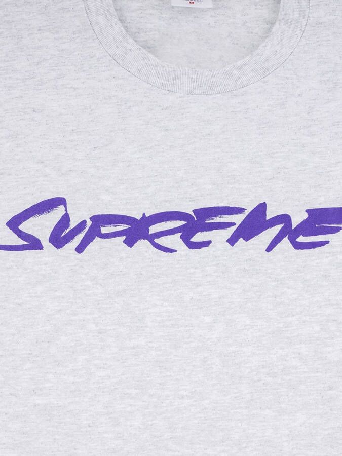Supreme T-shirt met logo Grijs