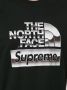 Supreme T-shirt met metallic logo Zwart - Thumbnail 4