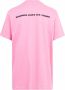 Supreme T shirt met print unisex katoen XL Roze - Thumbnail 2