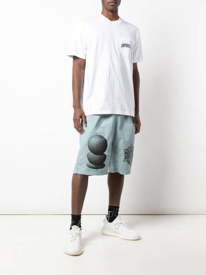 Supreme T-shirt met print Wit