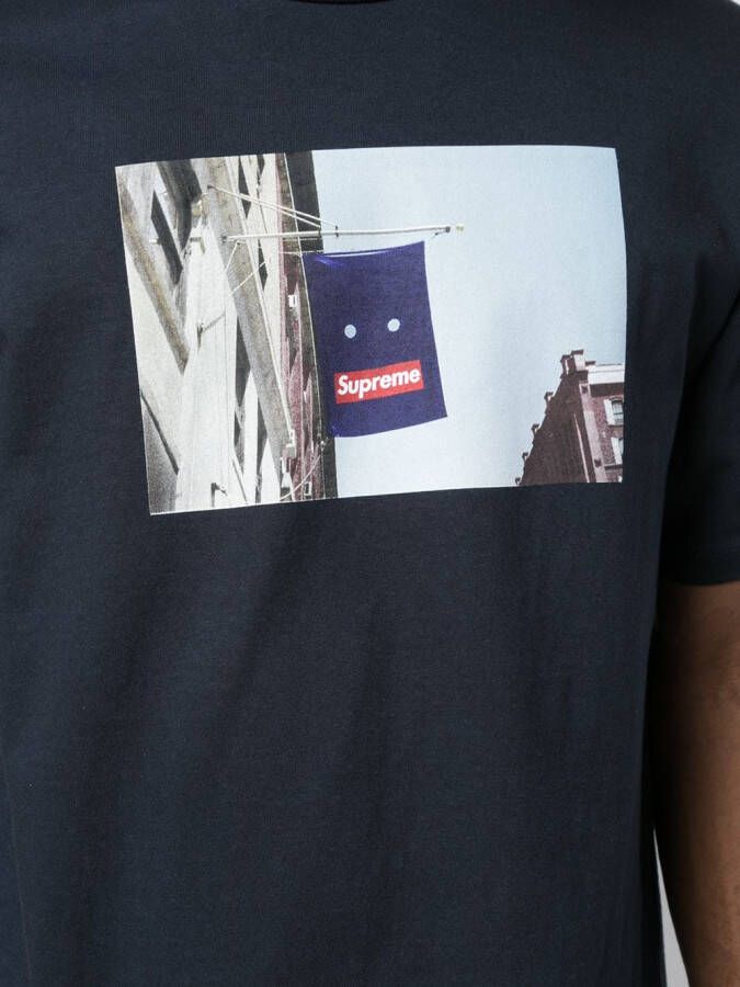 Supreme T-shirt met print Zwart