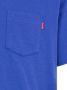 Supreme T-shirt met zak Blauw - Thumbnail 3