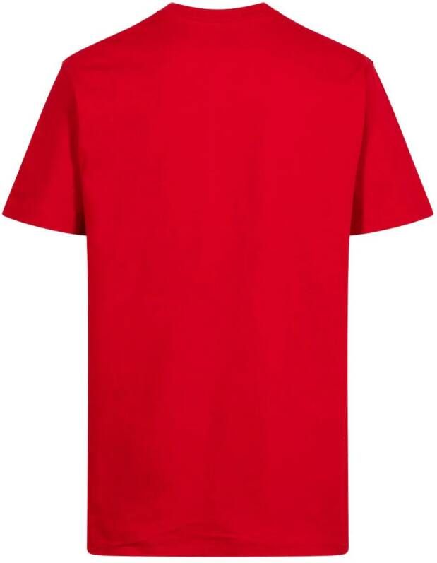 Supreme T-shirt met logo Rood