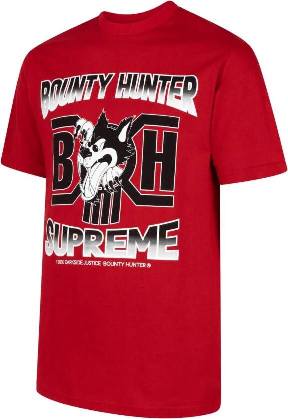Supreme x Bounty Hunter T-shirt Rood