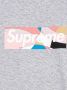 Supreme x Emilio Pucci T-shirt met logo Grijs - Thumbnail 3