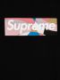 Supreme x Emilio Pucci T-shirt met logo Zwart - Thumbnail 3