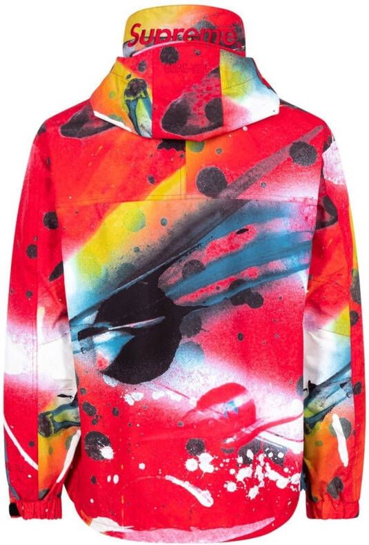 Supreme x Gore-Tex jack met capuchon Rood