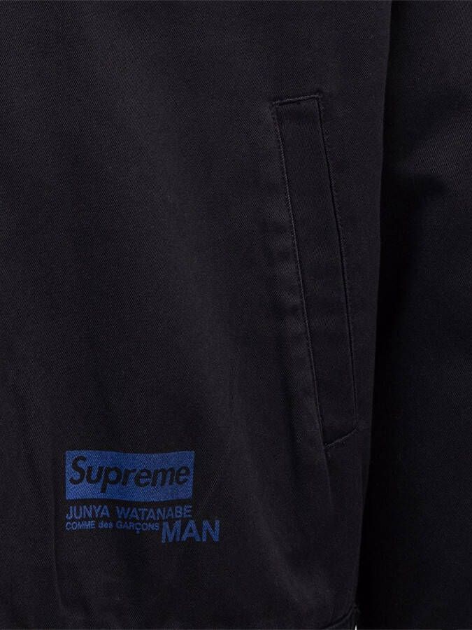 Supreme x Junya Watanabe shirtjack met print Zwart