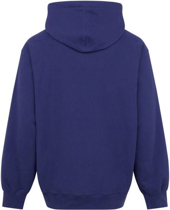 Supreme x Kaws hoodie met logo Blauw