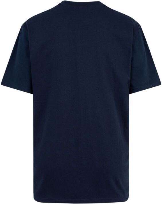 Supreme x KAWS T-shirt met logo Blauw