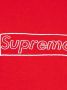 Supreme x KAWS T-shirt met logo Rood - Thumbnail 3