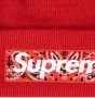 Supreme x New Era muts met logo Rood - Thumbnail 2