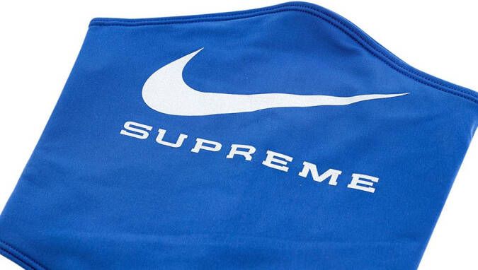 Supreme x Nike col Blauw