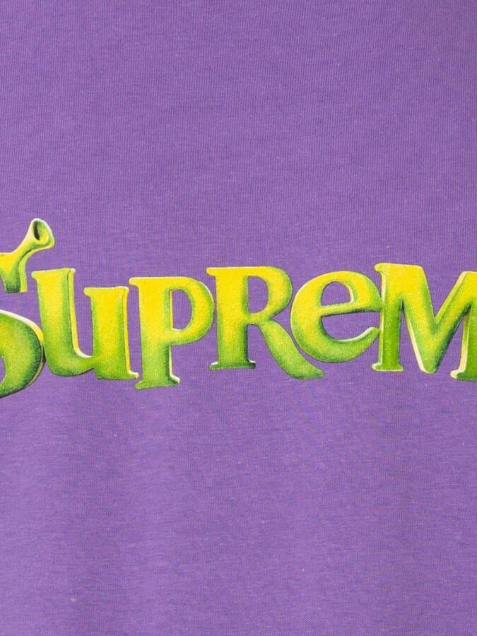 Supreme x Shrek T-shirt Paars