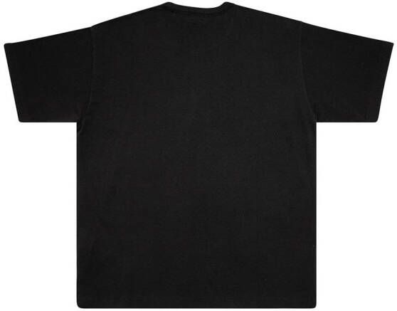 Supreme x Stone Island T-shirt met logo Zwart