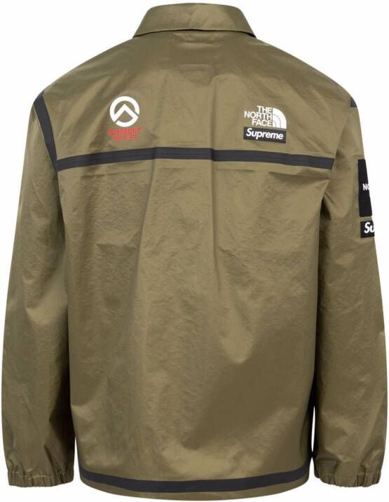 Supreme "x The North Face Coach jack SS 21 Summit Series" Groen