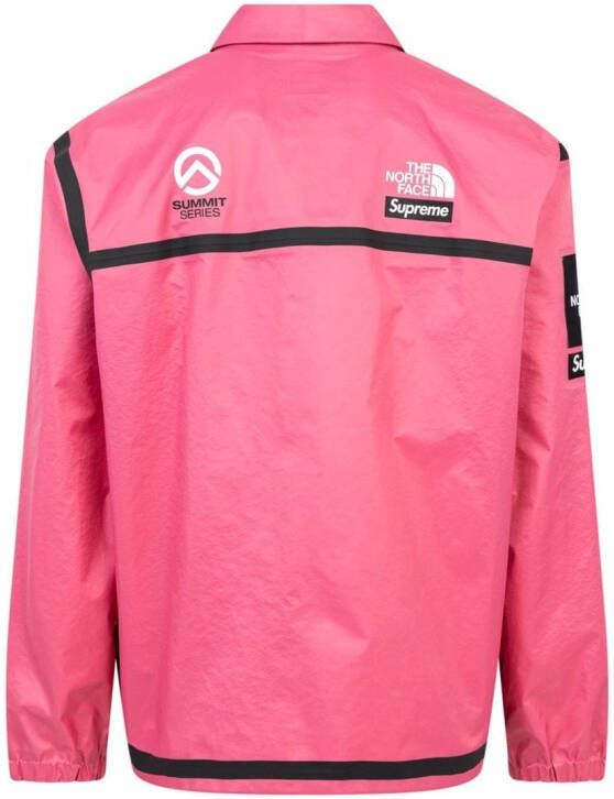 Supreme "x The North Face Coach jack SS 21 Summit Series" Roze