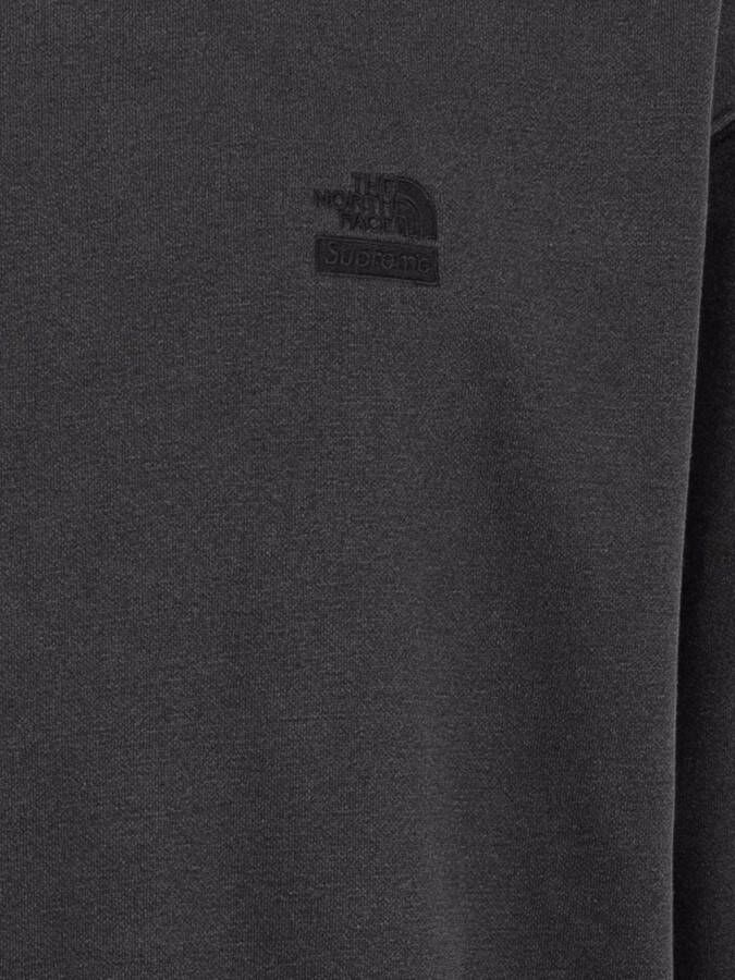 Supreme x The North Face sweater met pigmentprint Zwart