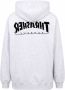 Supreme "x Thrasher FW21 hoodie met logoprint" Grijs - Thumbnail 2