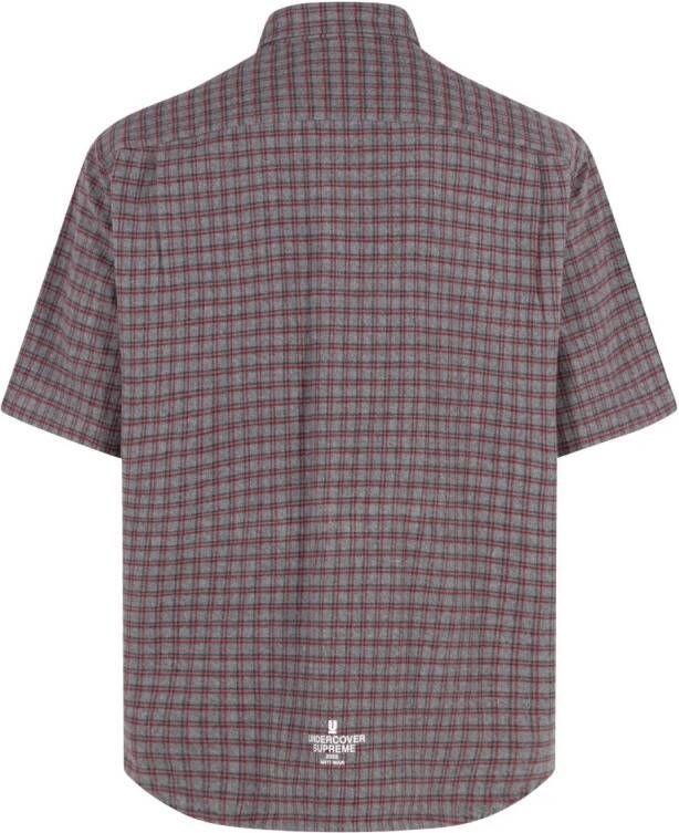 Supreme x UNDERCOVER flanellen overhemd Grijs