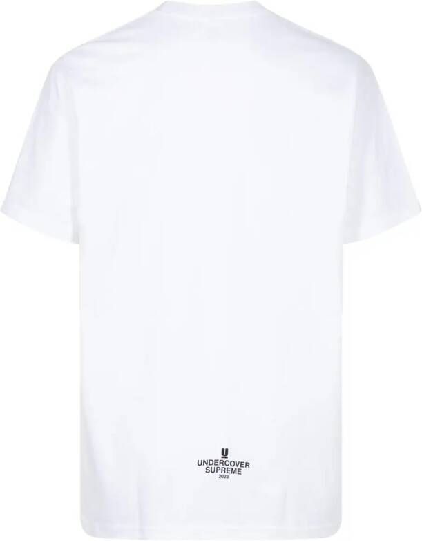 Supreme x Undercover T-shirt met print Wit