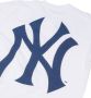 Supreme x Yankees T-shirt met logo Wit - Thumbnail 2