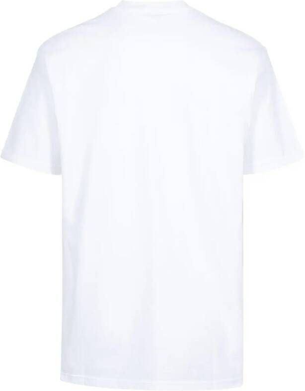 Supreme x Yohji Yamamoto T-shirt met print Wit