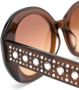 Swarovski Zonnebril met ovaal montuur Bruin - Thumbnail 3