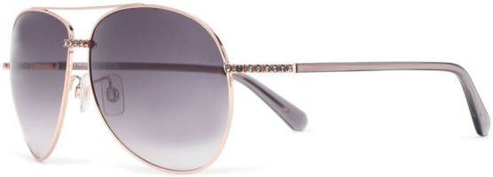 Swarovski Eyewear Zonnebril met piloten montuur Goud
