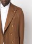 Tagliatore Blazer met dubbele rij knopen Bruin - Thumbnail 5