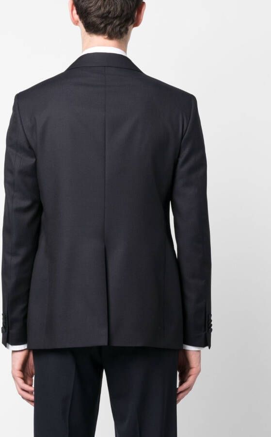 Tagliatore Blazer met enkele rij knopen Blauw