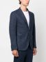 Tagliatore Blazer met enkele rij knopen Blauw - Thumbnail 3